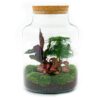 DIY terrarium - Milky - Rake + Shovel