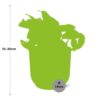 Epipremnum Pinnatum Happy Leaf in ELHO Vibes Fold geel