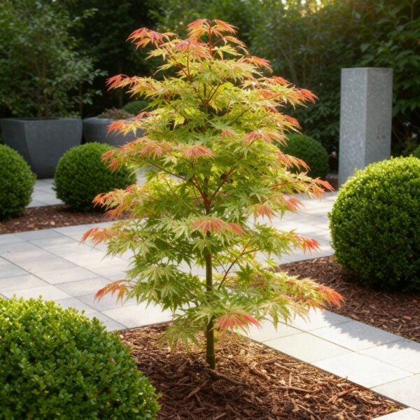 Acer palmatum Phoenix - Roze - 3 Planten - Bladverliezend - Weinig Onderhoud