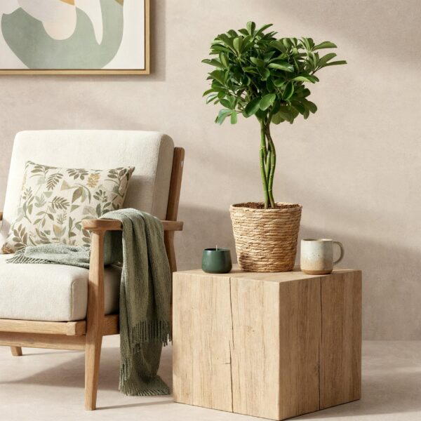 Schefflera Nora - Vingerboom - Weinig onderhoud - Groen