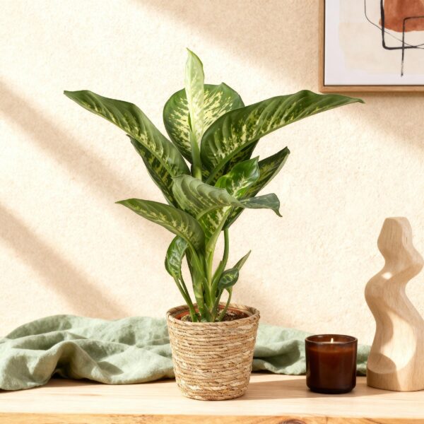 Diefenbachia Tropic Snow - Dieffenbachia - Weinig onderhoud - Groen