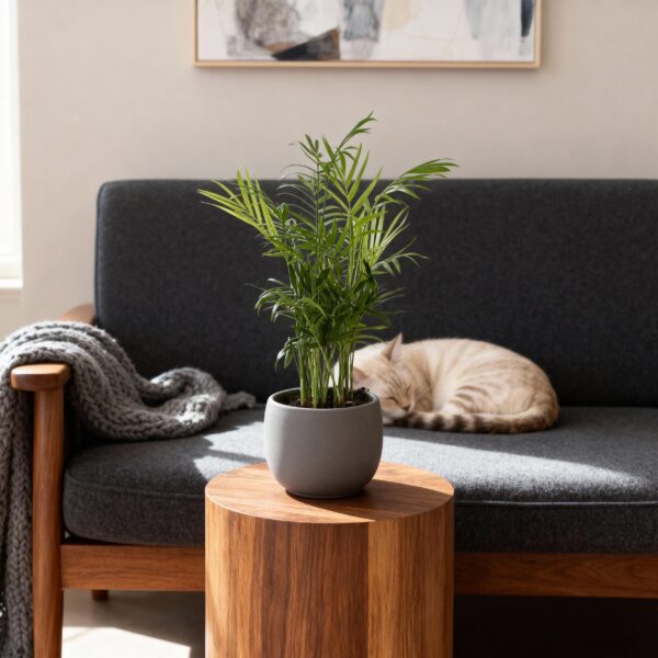 Chamaedorea elegans - Goudpalm - Huisdiervriendelijk - Groen - 4 Planten