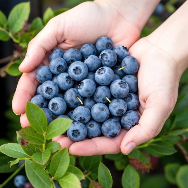 thumbnail_6000-662.jpg Blauwe Bes - Vaccinium corymbossum Bluegold - Winterhard - 3 Planten
