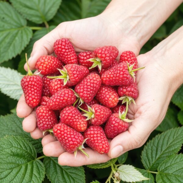 thumbnail_6000-2400.jpg Framboos - Rubus idaeus Heritage - Winterhard - 3 Planten