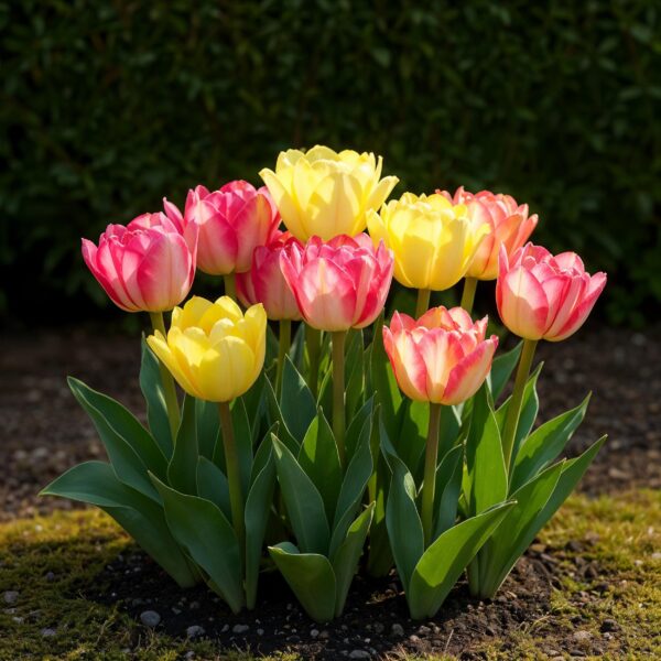 Bloembollen - Tulp Foxtrot mix - Diversen Kleuren - 12 stuks - Bolmaat 11/12