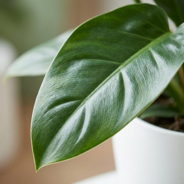 thumbnail_6000-83.jpg Philodendron - Philodendron Imperial Green - Groen - Weinig onderhoud - met Potter Wit