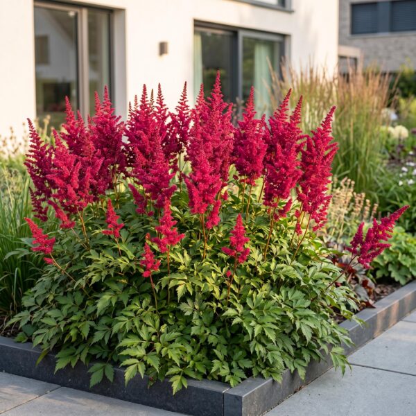 thumbnail_6000-1412.jpg Astilbe (A) Fanal - Pluimspirea - Schaduw - Rood - 24 Planten