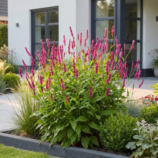 thumbnail_6000-1796.jpg Persicaria amplexicaulis - Duizendknoop - Schaduw - Rood - 3 Planten