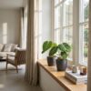 Philodendron Gloriosum - Glorie Philodendron - met Potter Grijs