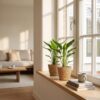Strelitzia Reginea - Paradijsvogelbloem - 2 Planten - met Mand