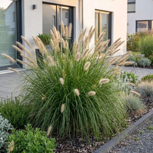Pennisetum alop. Hameln - Lampenpoetsergras - Met Pluim - Groen - 24 Planten