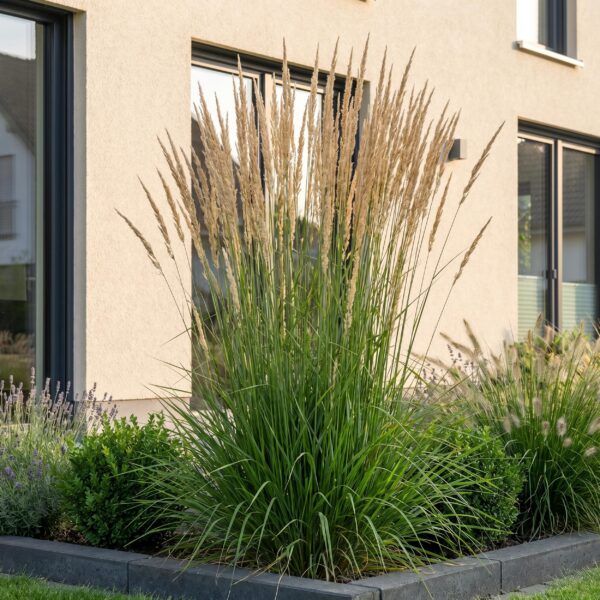 thumbnail_6000-895.jpg Calamagrostis Karl Foerster - Struisriet - Met Pluim - Groen - 12 Planten