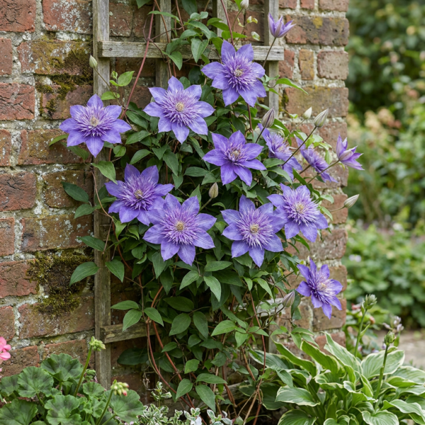 thumbnail_6000-30.png Clematis Multi Blue - Bosrank - Blauw - Klimplant | 4 stuks